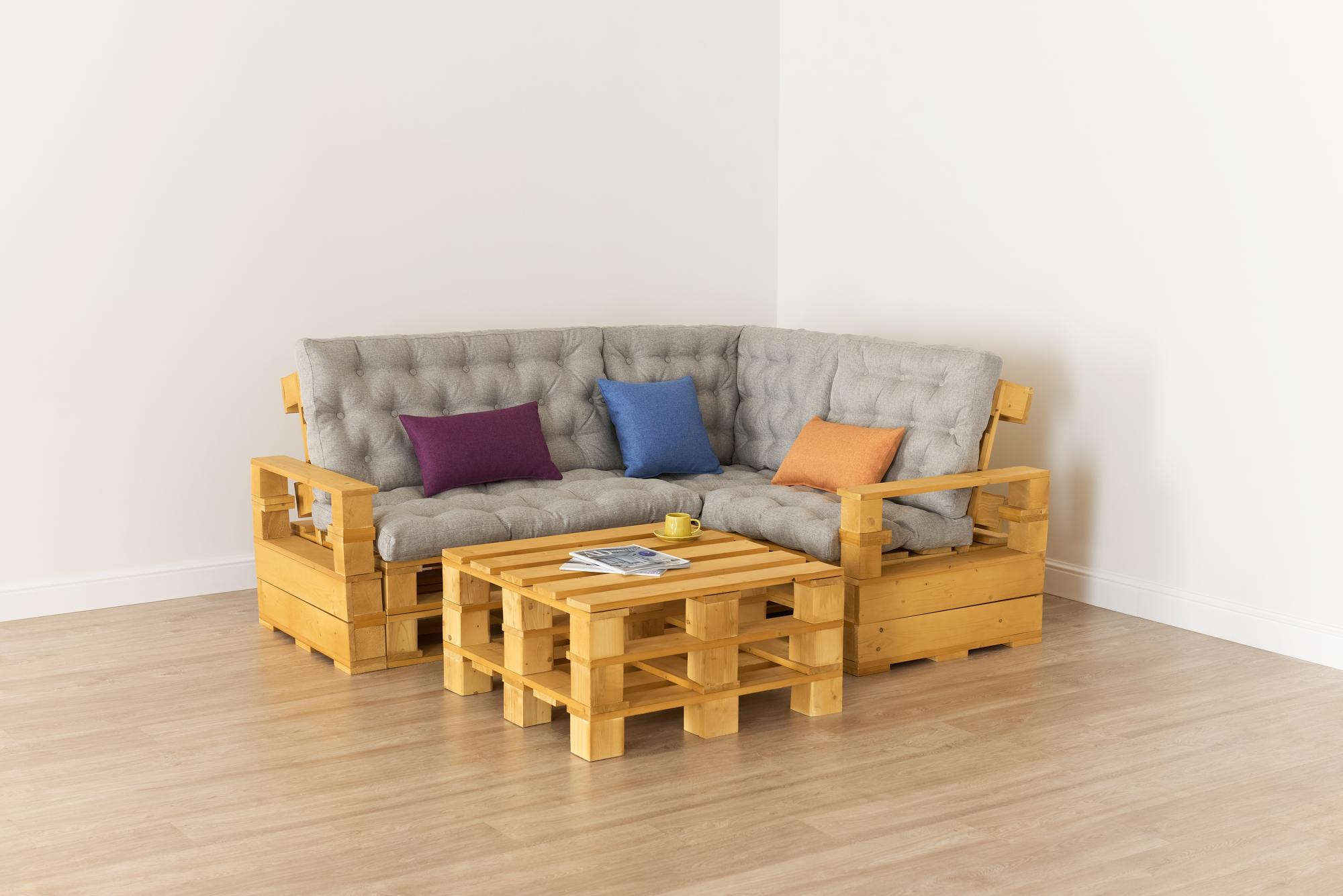 Купить Подлокотник + Диван 70 + угловой диван + диван 110 + подлокотник + стол от производителя “Архитектория” 