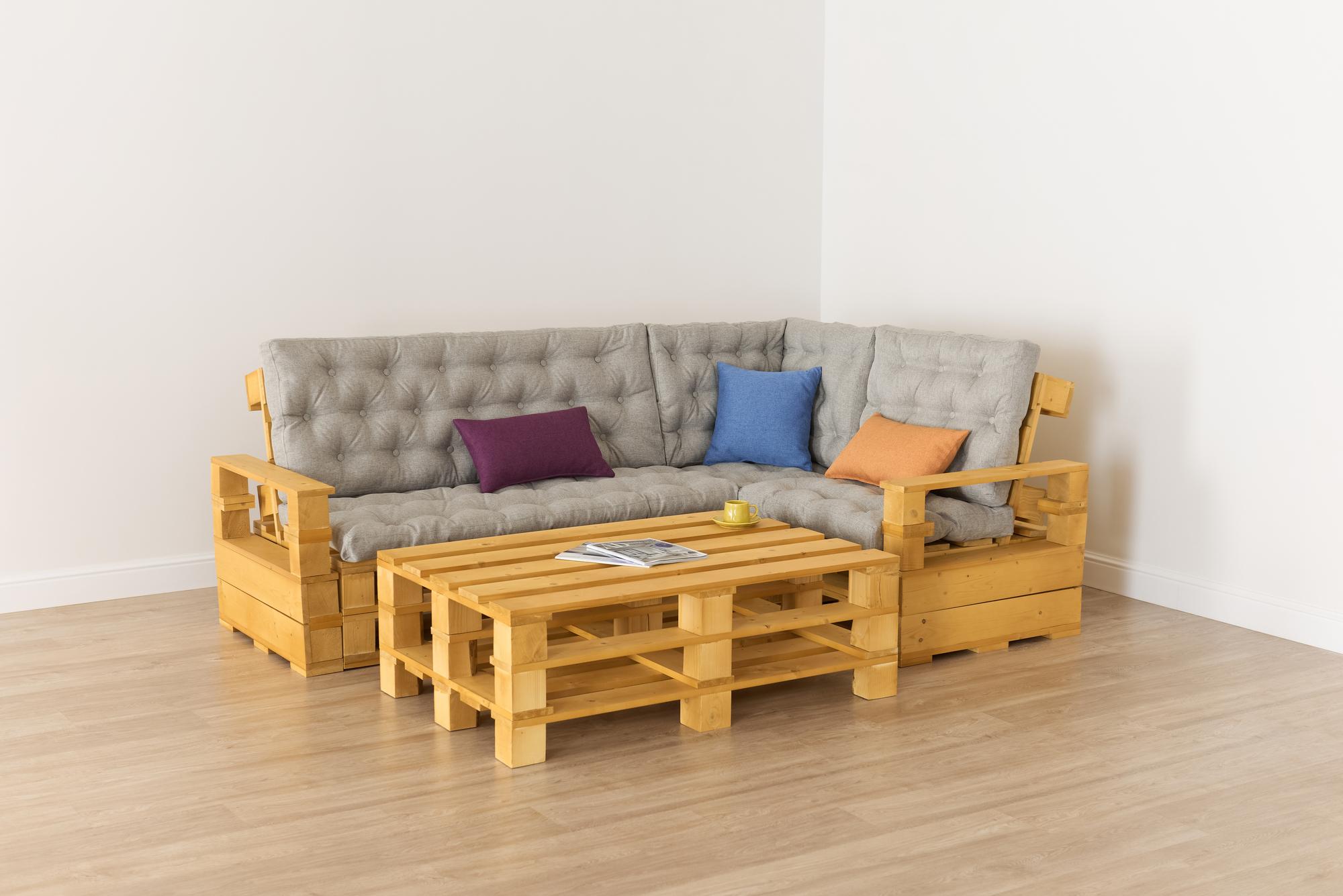 Купить Подлокотник + Диван 70 + угловой диван + диван 140 + подлокотник + стол большой от производителя “Архитектория” 